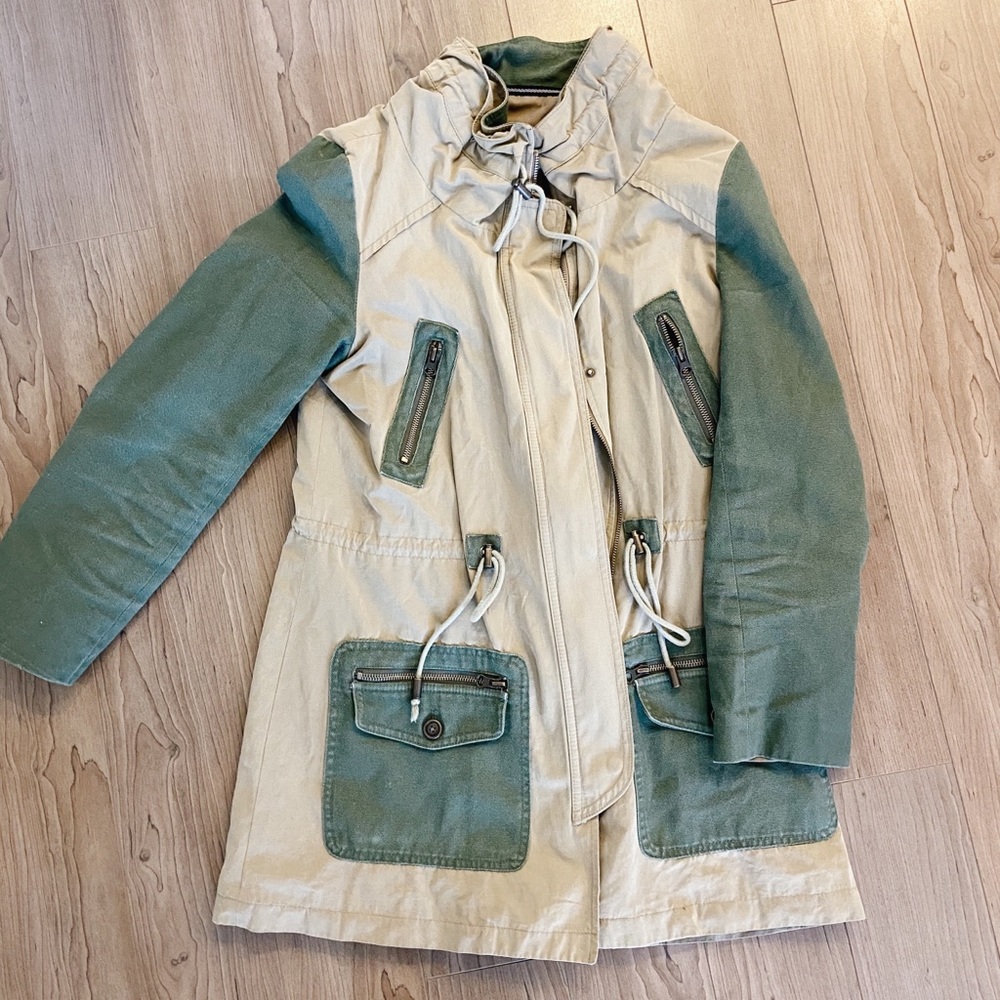 Maison Jules Army Green Jacket